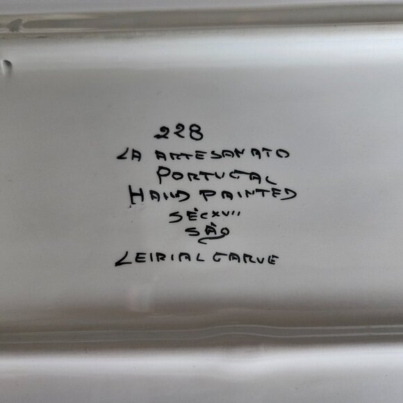 Hand Painted Portugese Hanging Tray - Picture 5 of 10